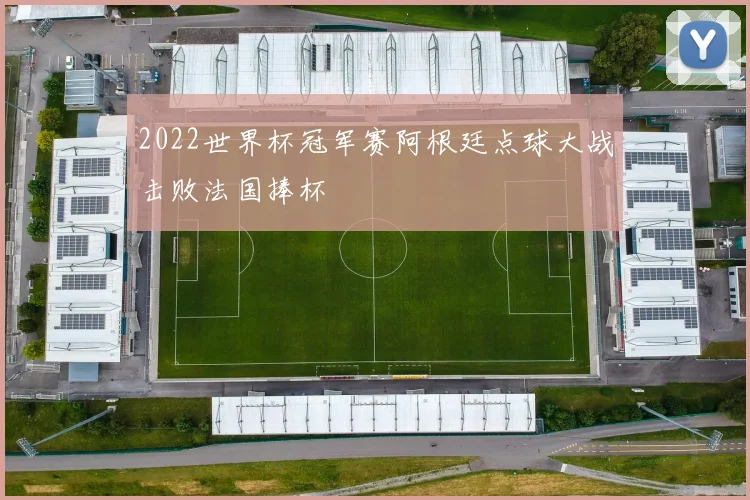 2022世界杯冠军赛阿根廷点球大战击败法国捧杯